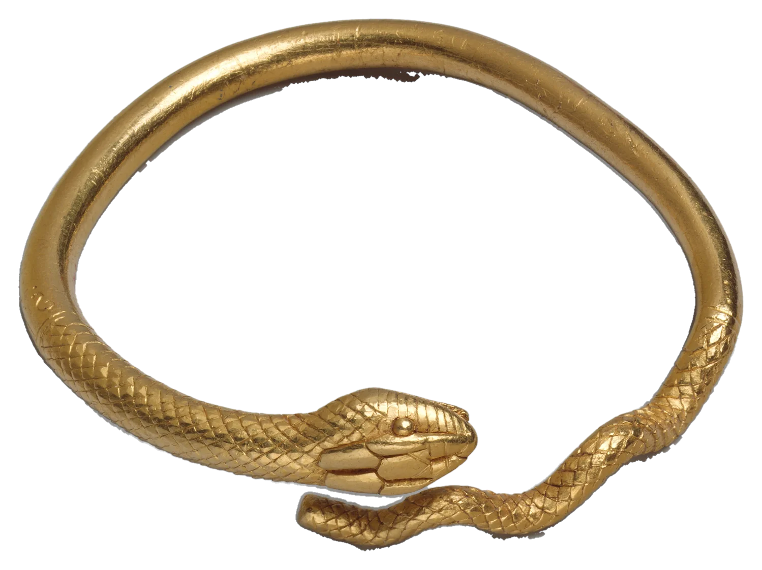 Brazalete de serpiente, h. 300–250 a. C., Grecia ptolemaica